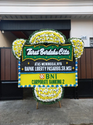 Papan Bunga Duka di Bojongraharja