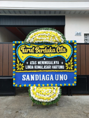 Papan Bunga Duka di Bojongraharja