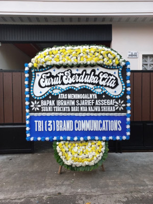 Papan Bunga Duka di Bojongraharja